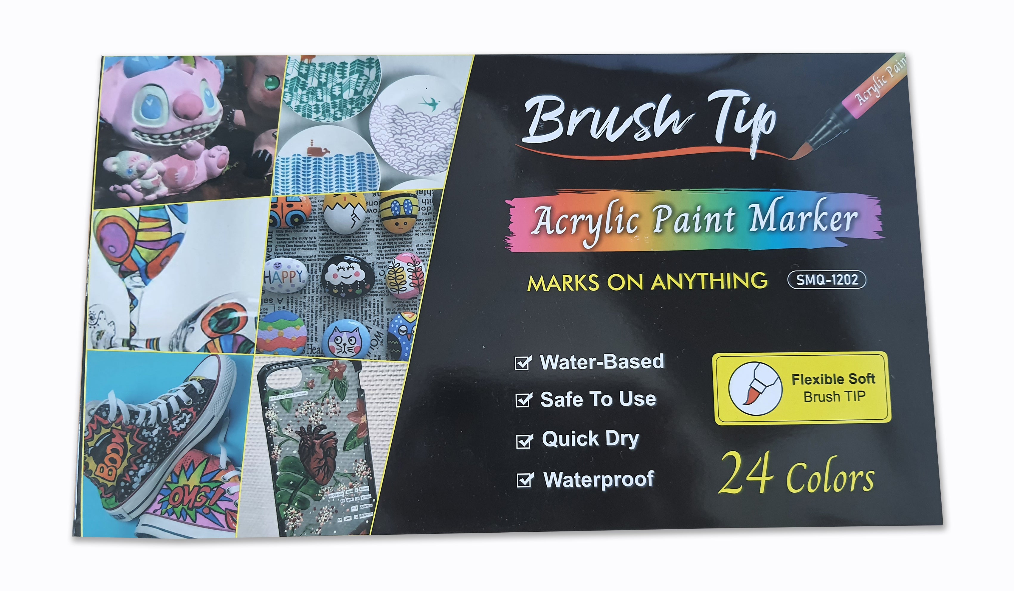 Acrylic paint marker set 24 pieces