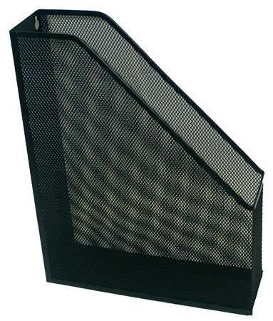 Iratpapucs fémhálós fekete