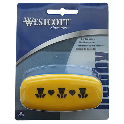 Bordűr lyukasztó, virág forma, vegyes színek