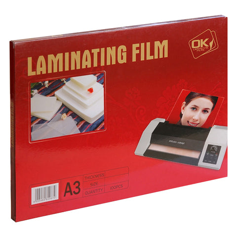 Lamináló fólia 80 mq, 100 lap