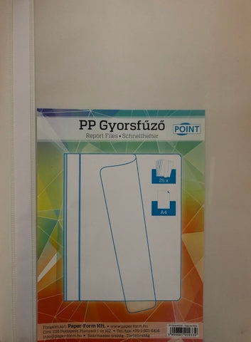 POINT gyorsfűző PP 25 db/csomag