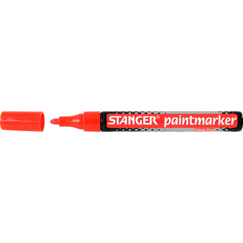 Lakkfilc Stanger 2-4 mm piros