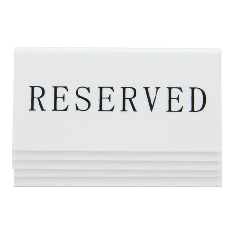 RESERVED tábla Securit 5 db-os