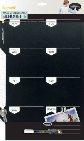 Kréta tábla 30x45cm Securit HETI TERVEZÕ, krétamarkerrel és ragasztócsíkkal