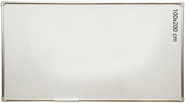 Magnetic board with aluminum frame