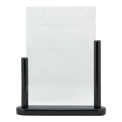 Posztertartó keret A/4 Securit asztali fekete