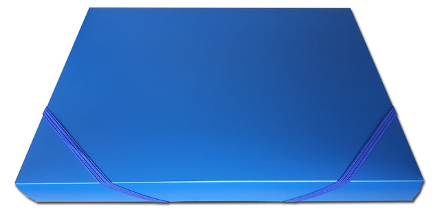 Gumis mappa PP A/4 gerincvastagított