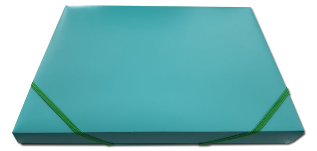 Rubber folder PP A/4 with thickened spine