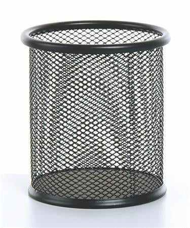 Írószertartó fémhálós fekete