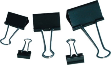 Binder csipesz fekete, 12 db/doboz