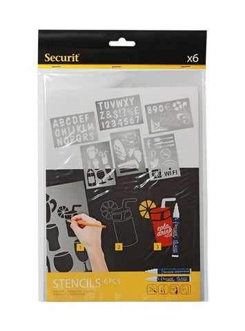Sablon szett Securit 6 db-os