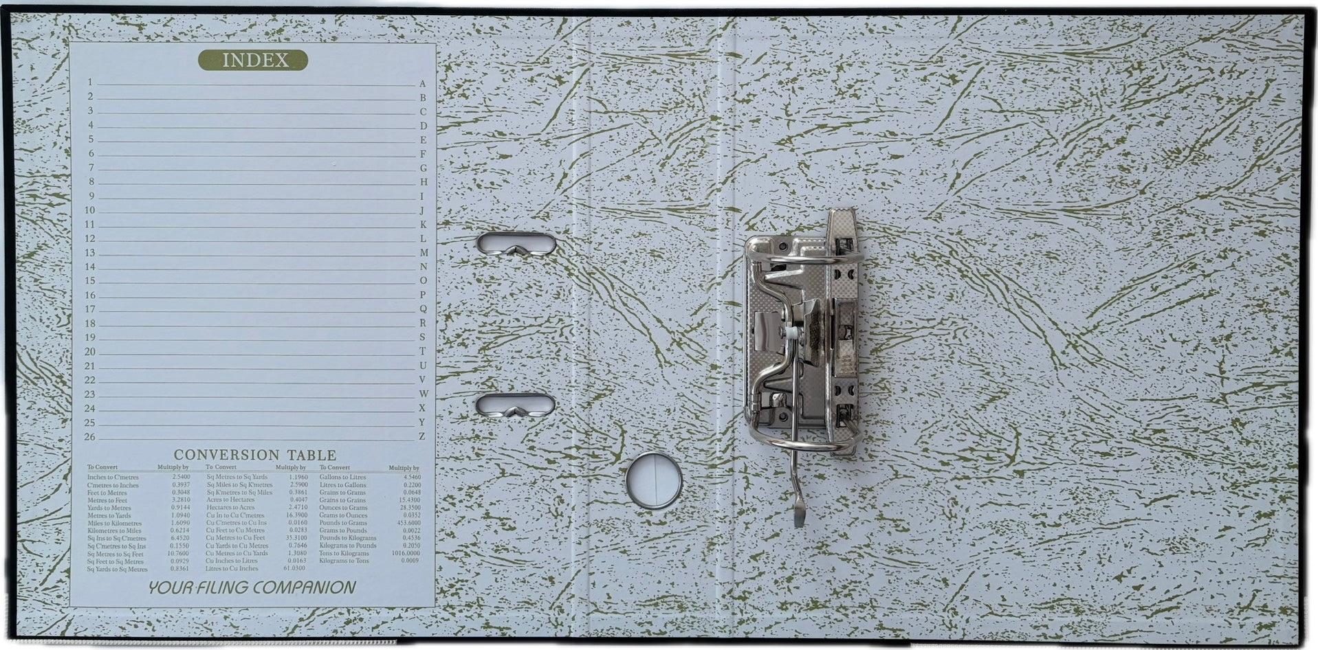 Iratrendező 75 mm, A4, PP/karton, élvédővel, POINT, lapraszerelt